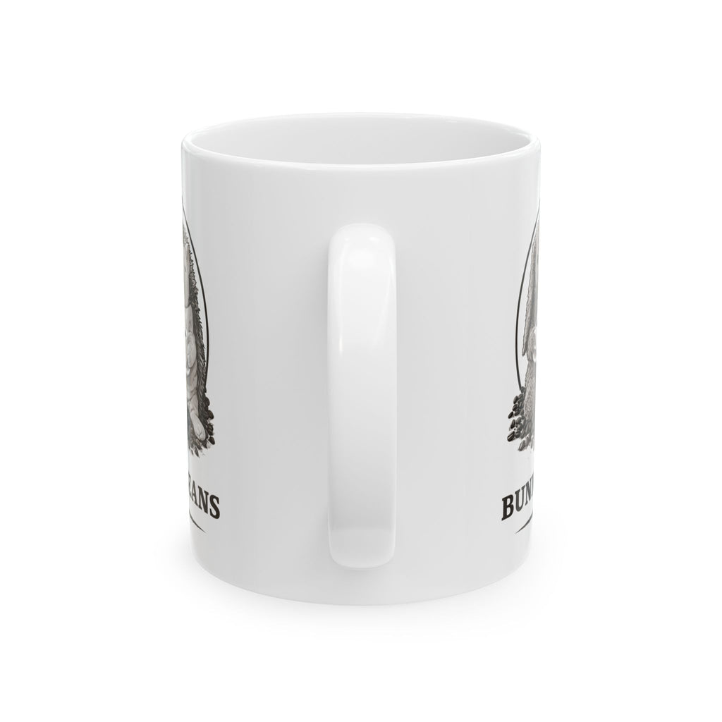 Bunners Beans Coffee Mugs | B&W